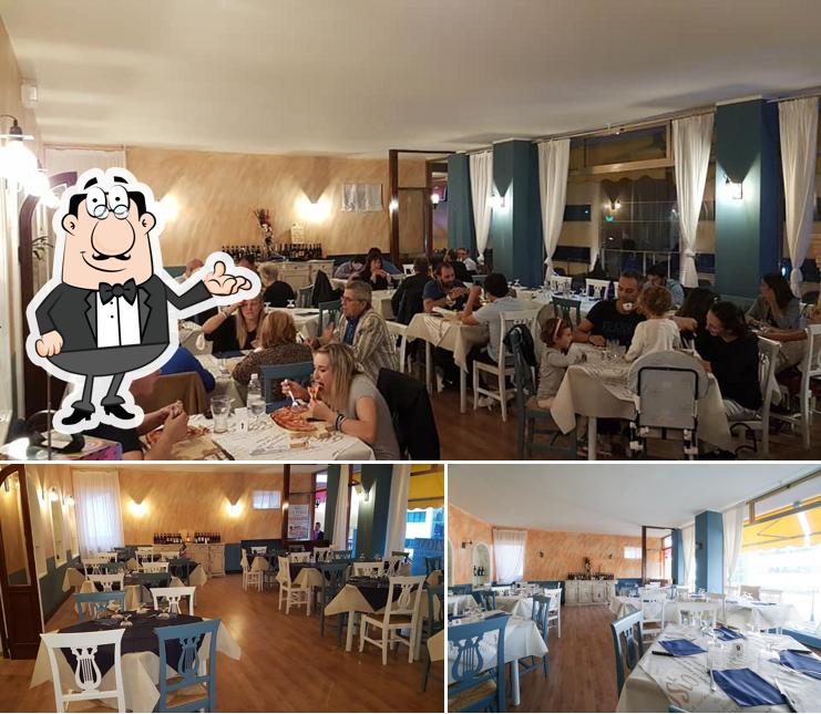 Gli interni di Ristorante Pizzeria Trattoria "La Pinsa" Manta Cuneo