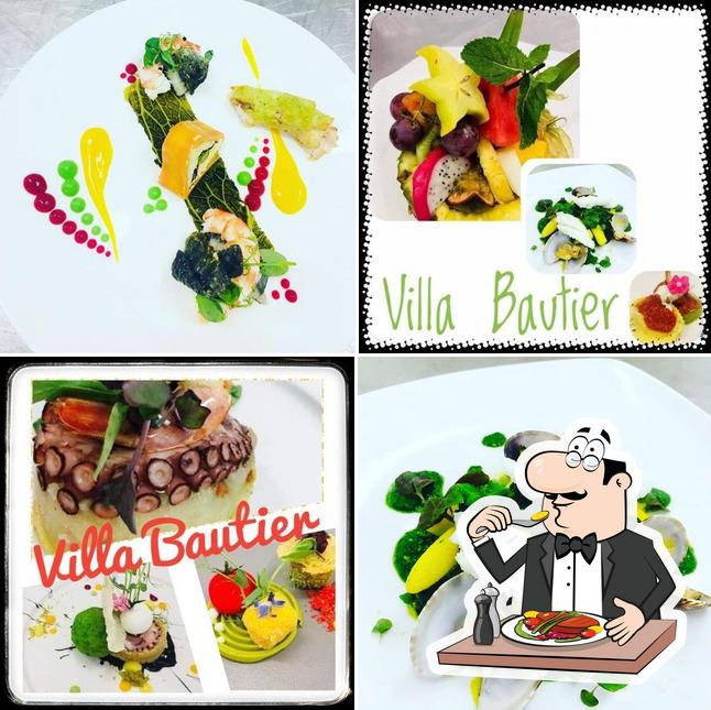 Cibo al Villa Bautier