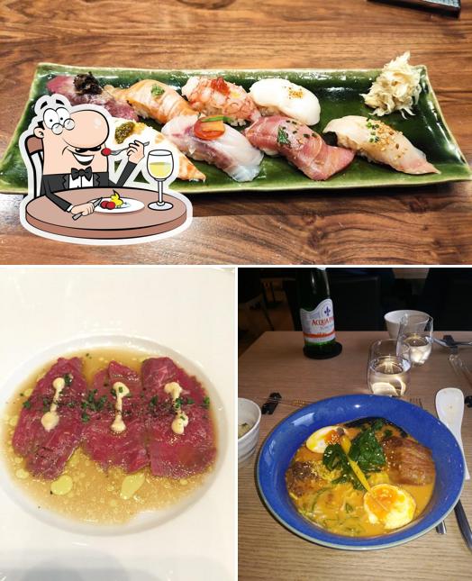 Еда в "Wicky's Innovative Japanese Cuisine"