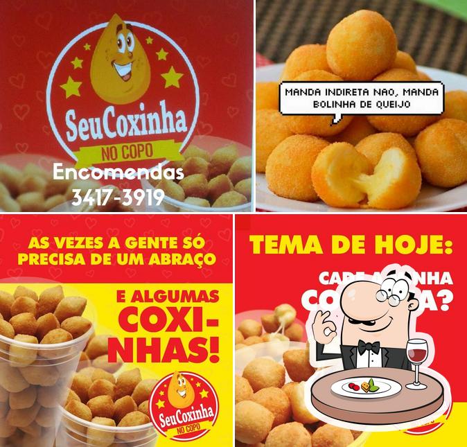 Platos en Seu Coxinha no Copo Três Corações