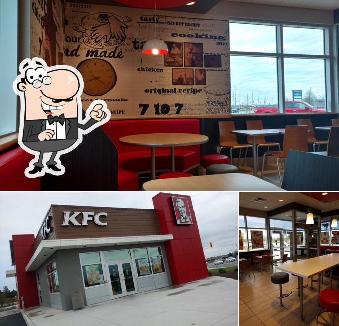 L'intérieur de KFC