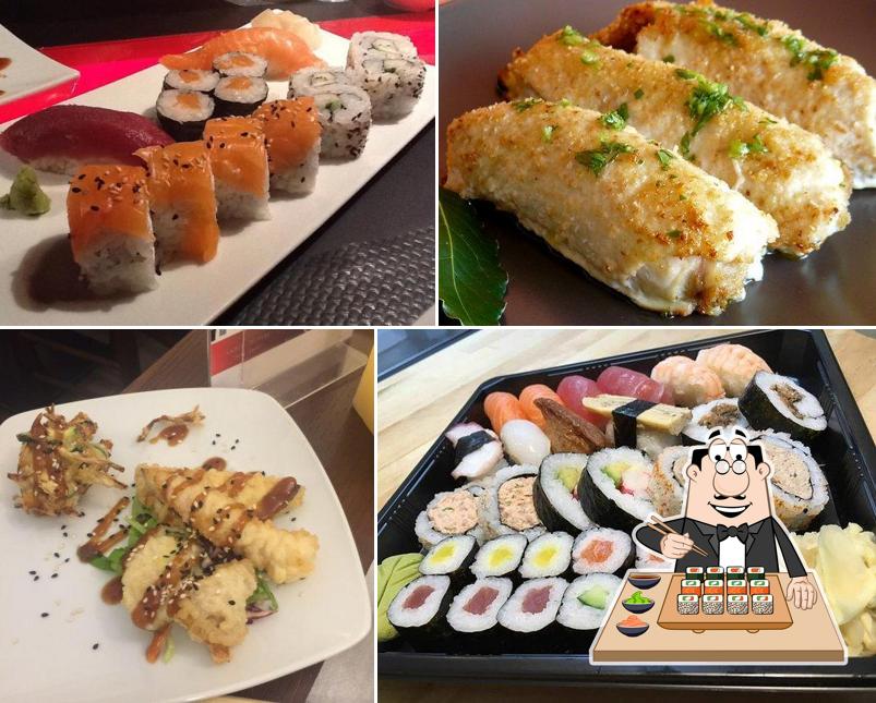 Ordina le diverse opzioni di sushi