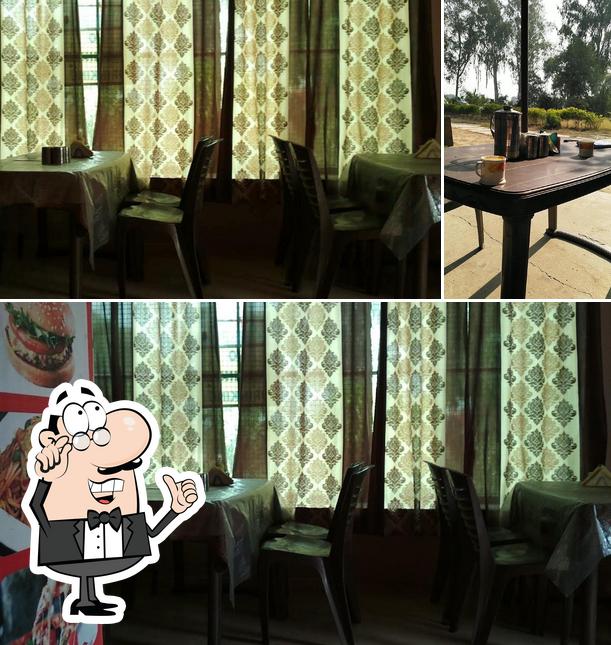 The interior of Annapurna tourist dhaba n laxmi narayan resort