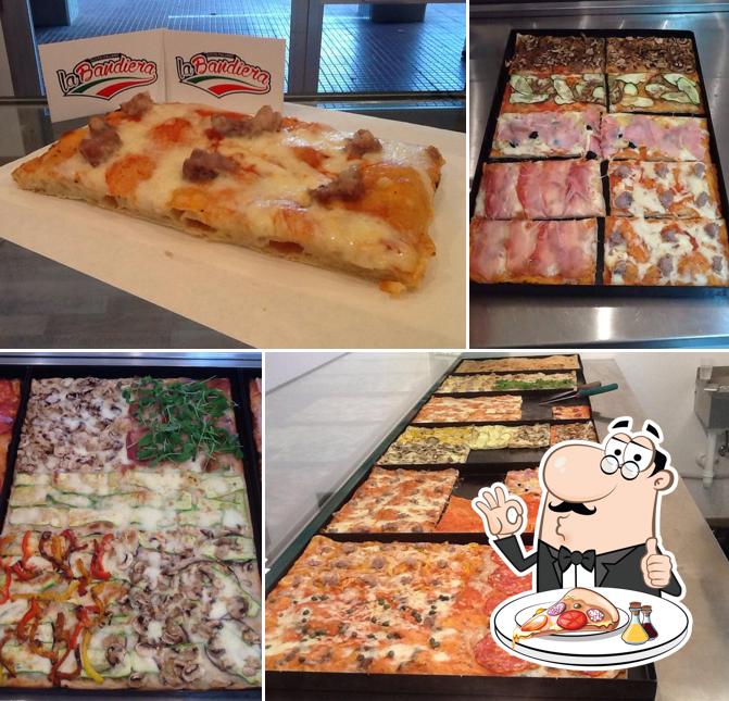 Pick different kinds of pizza