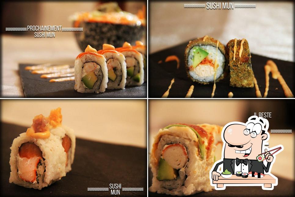 Choisissez de nombreuses options de sushi