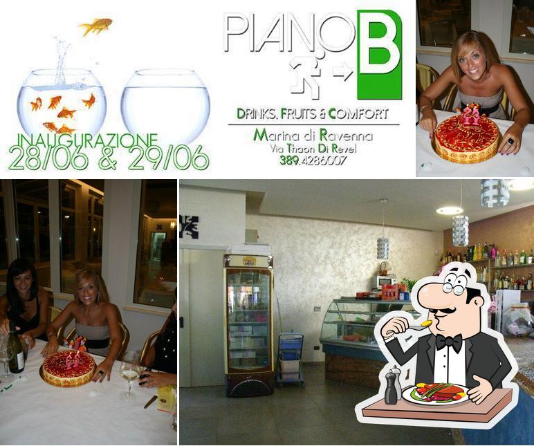 Cibo al Ristorante Bagno Luana Beach