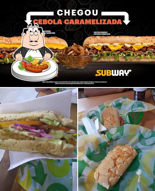 Comida em Subway