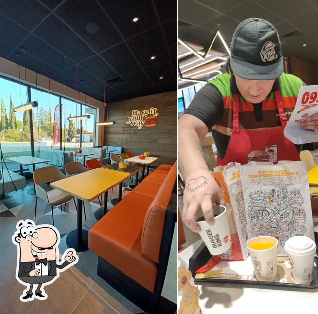 Découvrez l'intérieur de Burger King