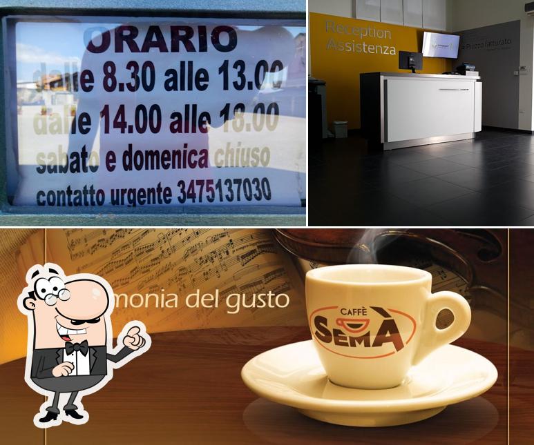 Gli interni di Maser srl CAFFÈ SEMÀ