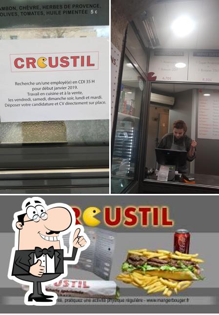 Здесь можно посмотреть снимок фастфуда "Croustil"