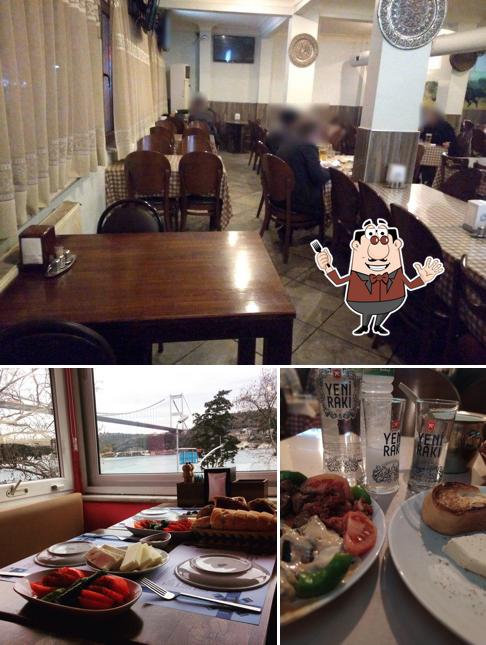 This is the image displaying food and interior at Çalı Restoran
