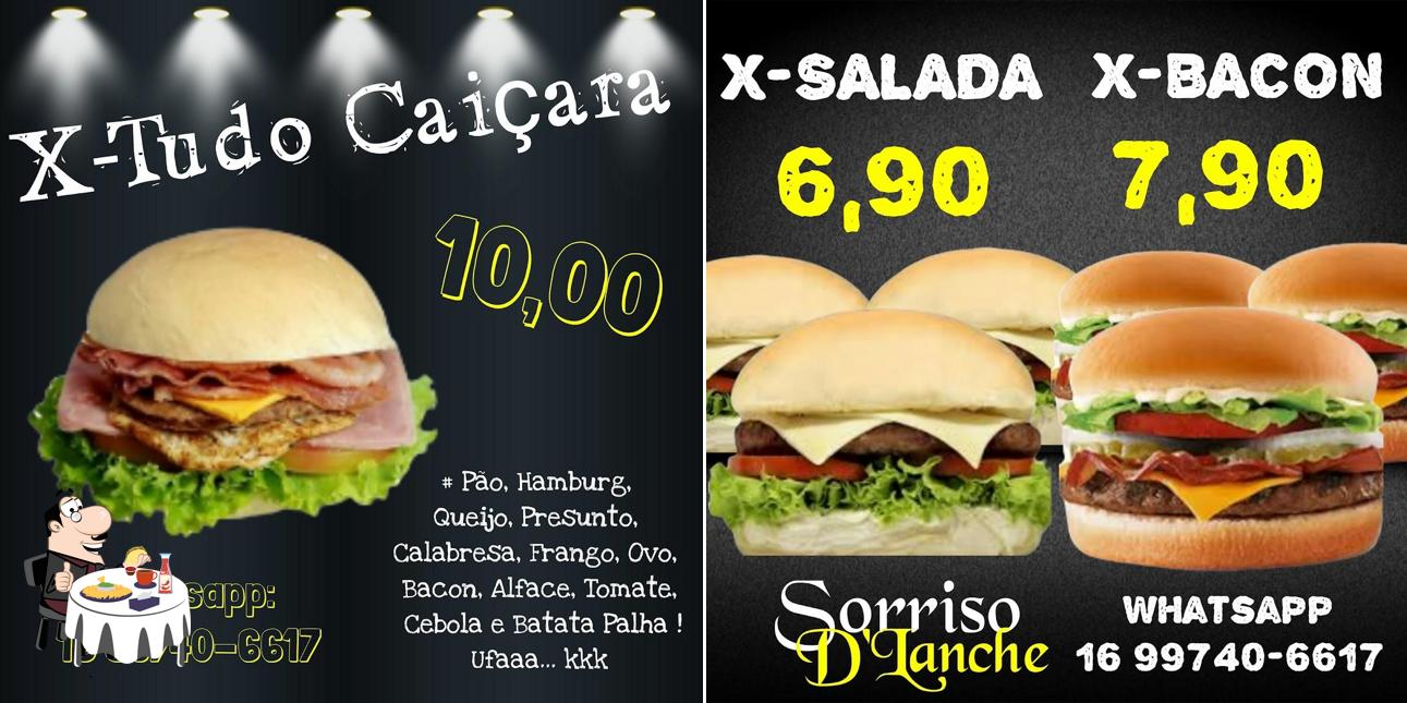 Experimente um hambúrguer no Sorriso D' Lanche Delivery