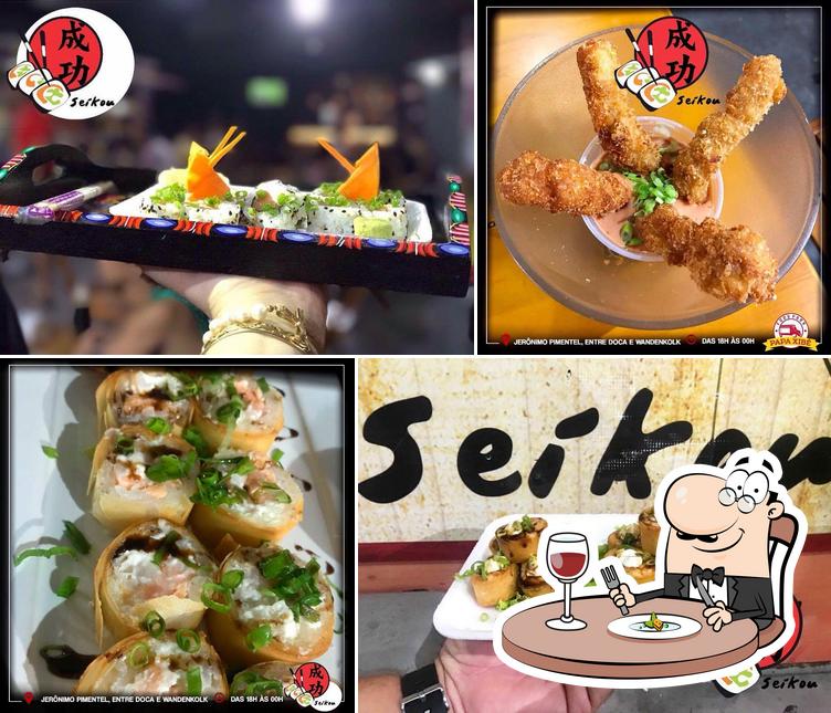 Comida em Sushi Seikou Belém