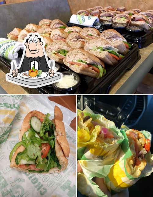 Nourriture à Subway