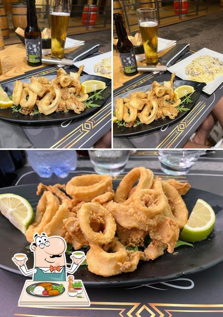 Calamari fritti al Deja vu