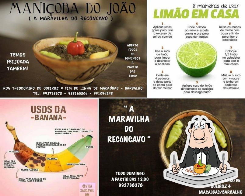 Comida em Maniçoba do João