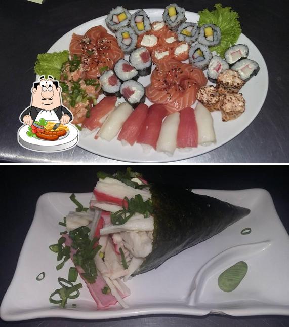 Platos en Oshii Oriental Food