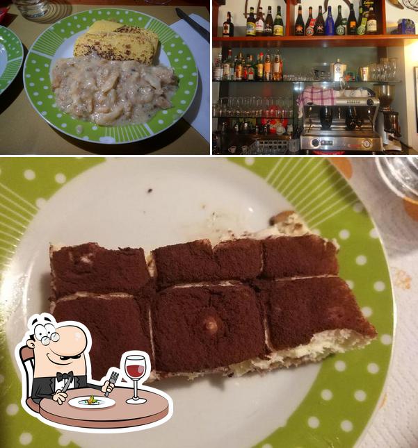 La immagine della cibo e birra di Osteria La Vela
