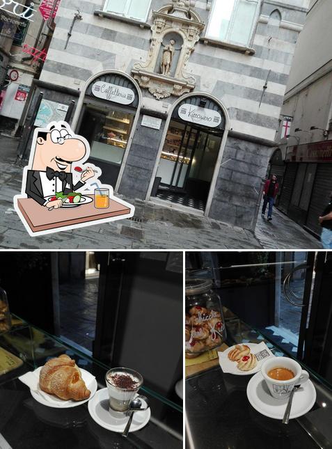 Tra le varie cose da Caffetteria Kicconero si possono trovare la cibo e esterno