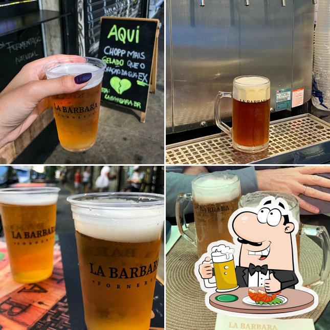 La Barbara Forneria: Happy Hour, Chopp, Cerveja, Pizza São Paulo SP fornece uma opção de cervejas