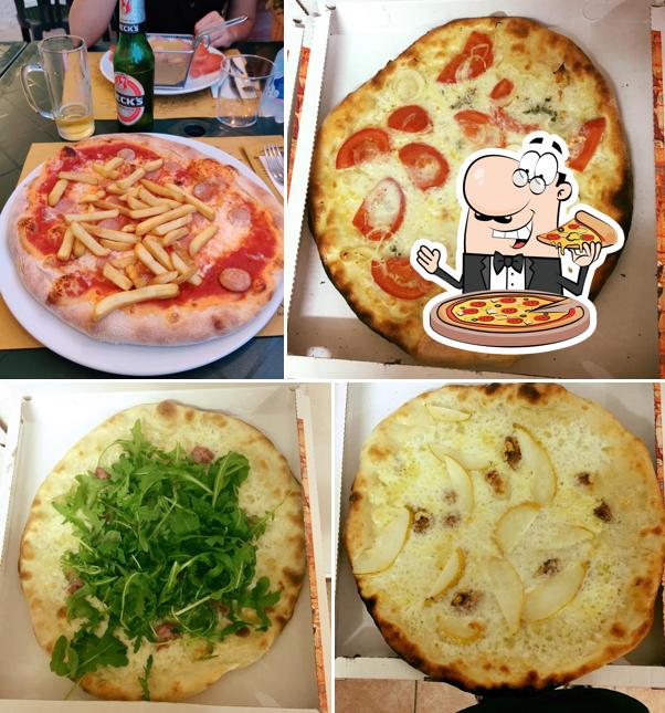 Scegli tra le molte varianti di pizza