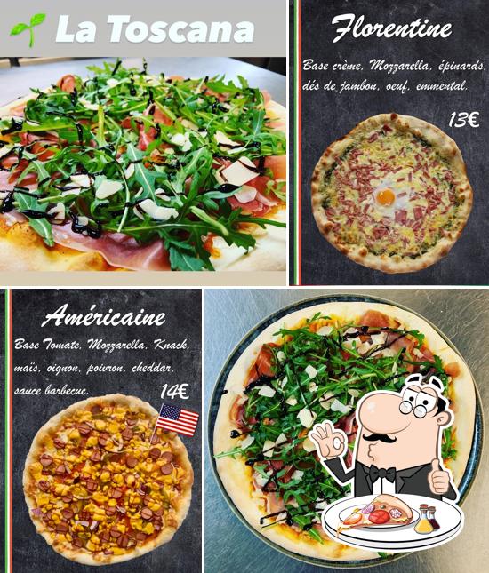 Choisissez de nombreux genres de pizzas