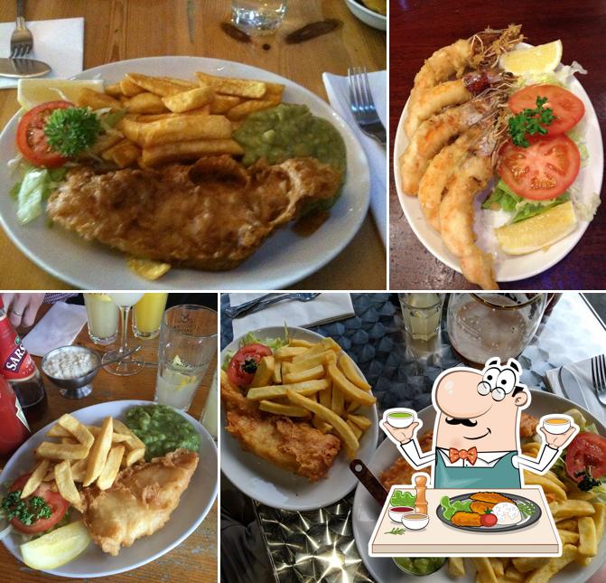 Meals at Olley's Fish Experience Fish and Chips