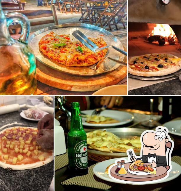 Experimente pizza no La Terrazza Forneria Pizzaria