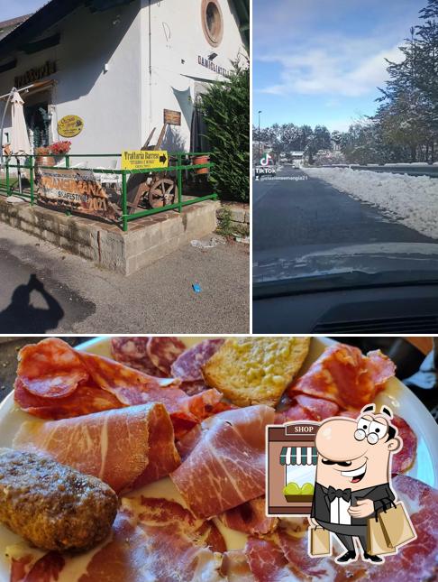 Guarda la foto che raffigura la esterno e cibo di La Vecchia Stazione- TRATTORIA E GRIGLIERIA