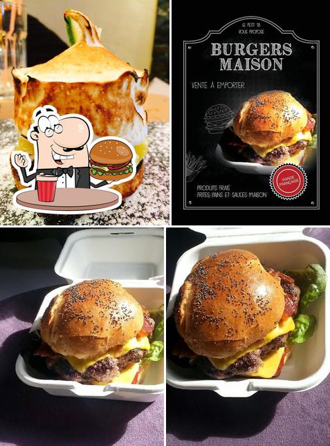 Commandez un hamburger à Le Petit 18ème