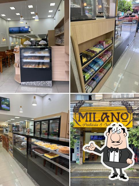 El interior de Milano Padaria e Salgaderia