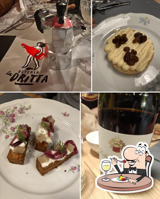 Cibo al Osteria la Dritta