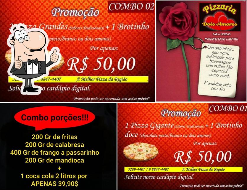 Here's a pic of PIZZARIA DOIS AMORES
