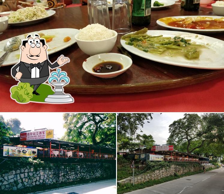 Mira las fotos que muestran exterior y comida en Tak Chai Kee Restaurant