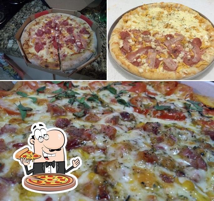 No Pizzaria Borda De Ouro, você pode pedir pizza