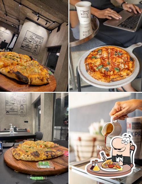 Order pizza at Ek Saath Specialty Coffee & Pizzeria