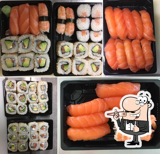 Commandez de nombreuses options de sushi