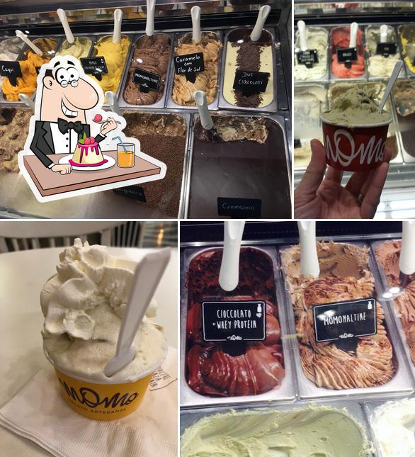 Momo Gelato Artesanal Shopping Da Gávea provê uma gama de sobremesas