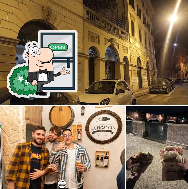 Goditi la vista dagli esterni di La Figaccia