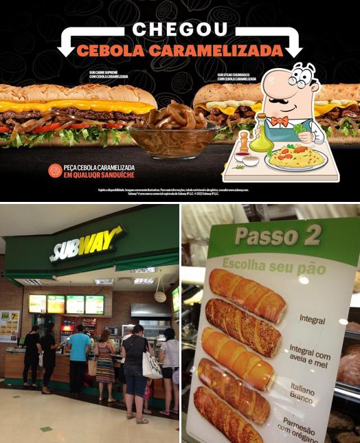 Comida em Subway