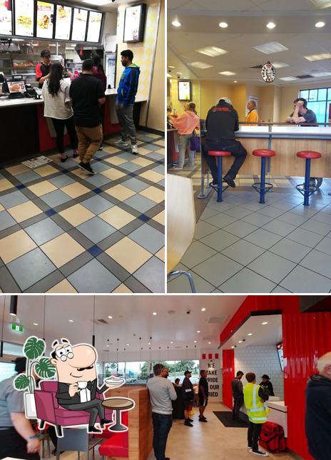 The interior of KFC Porirua