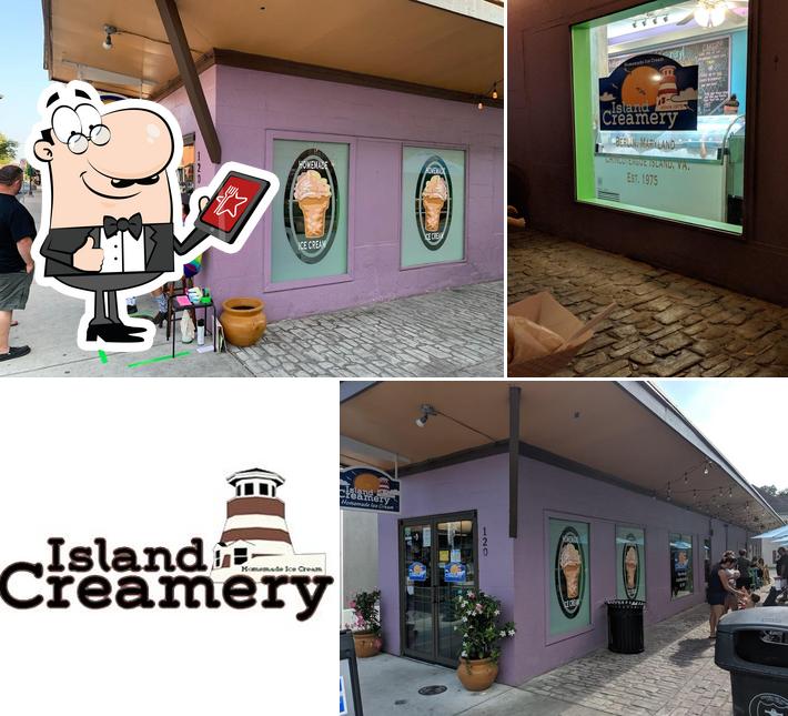 Mira cómo es Island Creamery por fuera