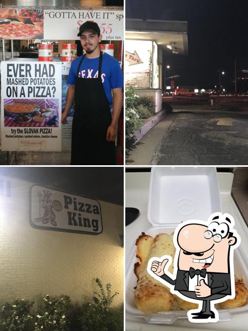 Взгляните на фото пиццерии "Pizza King of Irving"
