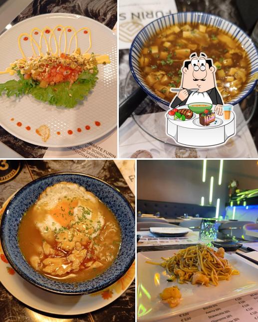 Zuppa calda e acida al Furin Sushi