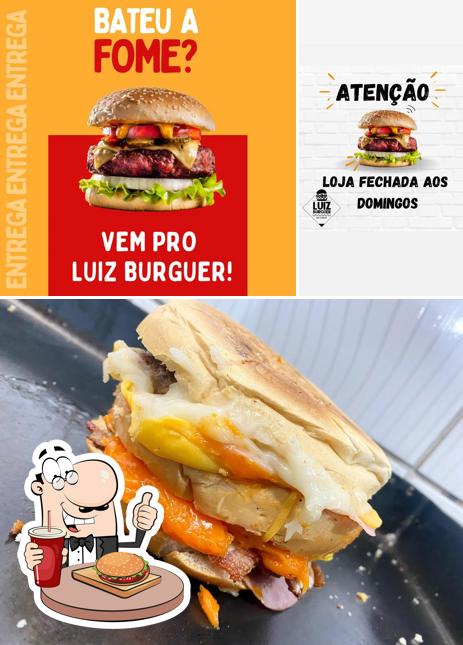 Experimente um hambúrguer no Luiz Burguer - Nova Contagem