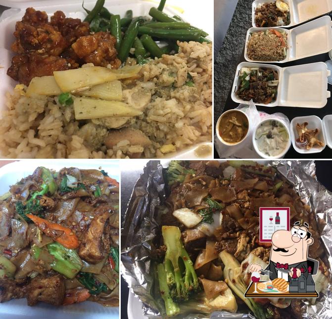 Закажите блюда из мяса в "Thai and Chinese Express"