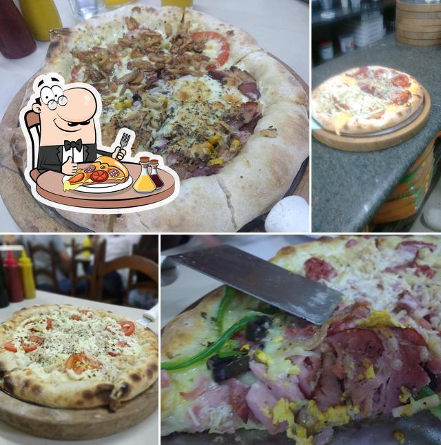 Experimente diversos tipos de pizza