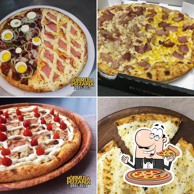 Peça diversos estilos de pizza