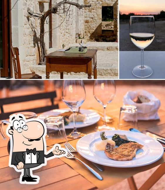 La foto di interni e vino da Agriturismo Le chiuse di Guadagna