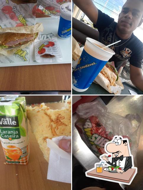 Comida em Subway